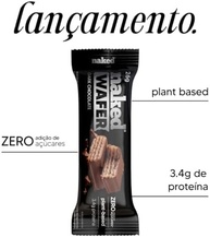 Naked Wafer - Dark Chocolte (Display 12 unidades) - imagem 1