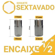 Chave de Roda Telescópica Alongável 17-23mm - LUGATOOLS | Maior Alavanca e Conforto - imagem 4