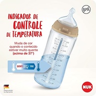 NUK Mamadeira com Controle de Temperatura 300ml - Segurança e Conforto para Bebês - imagem 5