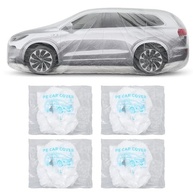 Molain: Pacote com 4 Capas de Carro Descartáveis Transparentes - Proteção Universal à Prova d'Água - imagem 2