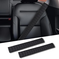 Kit 2 Capas Extralongas para Cinto de Segurança 65cm - Conforto e Estilo para SUV, Caminhões e Mais (Preto) - imagem 1