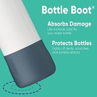 Owala Bota de Silicone Azul 947ml: Proteção Antiderrapante e Estilo para Sua Garrafa - imagem 3