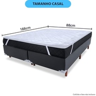 Pillow Top Casal Extra Macio Toque de Pluma em Fibra Siliconada 600g/m² | Conforto Superior e Durabilidade - imagem 3