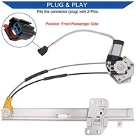 Regulador e Motor de Vidro Elétrico Dianteiro Passageiro Jeep Cherokee XJ 97-01 Obaee - Substituição OE 55154958AI - imagem 4