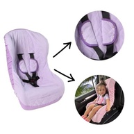 Capa Acolchoada para Cadeirinha de Bebê: Conforto e Proteção Lilás (3 Peças) - imagem 3