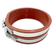 Flange de Acoplador de Borracha para Escape Yamaha 700/760/1100/1200 - Junta e Grampos Inclusos - imagem 1