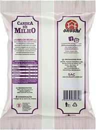 Kit com 10 Canjica de Milho com Açúcar Orgânico Okoshi - imagem 2