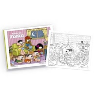 Livro de Colorir Turma da Mônica - Dias Alegres: Momentos Aconchegantes e Divertidos - imagem 2
