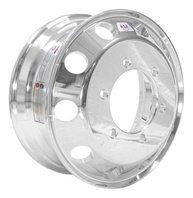 Roda de Alumínio SAE para Caminhão 3/4 - 6,00 X 17.5 - Brilho Impecável - imagem 2