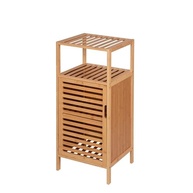 Armário de Bambu HEIMON 87cm - Organizador Multifuncional para Banheiro, Cozinha e Lavanderia - imagem 5