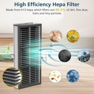 Kit com 23 Peças de Reposição para Aspirador e Esfregão Dreame L10s Ultra Gen 2, X30 Ultra, Mova E30 Ultra - Escovas, Filtros, Sacos e Esfregões - imagem 4