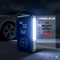 Carregador Portátil Multifuncional: Compressor de Ar, Auxiliar de Partida e Power Bank 10.000mAh - imagem 5