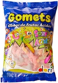Bala De Goma Gomets Minhoca Ácida Dori 600G - imagem 3