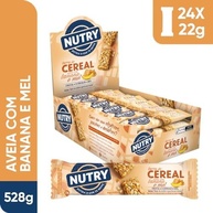 Nutry Barra De Cereal Banana Aveia E Mel Com 24 Unidades - imagem 4