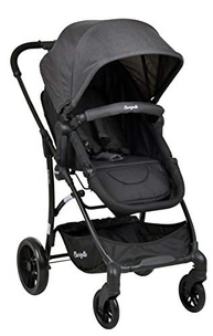 Carrinho de Bebê Burigotto Convert Dark Gray: Conforto e Segurança em Cada Passeio - imagem 2