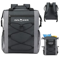 INSMEER Mochila Térmica 40 Latas - Bolsa Refrigeradora à Prova de Vazamento para Camping, Praia e Piquenique - imagem 2