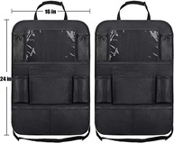 Organizador de Banco Traseiro de Carro com Mesa 25cm e 9 Bolsos - Essencial para Viagens em Família - imagem 4