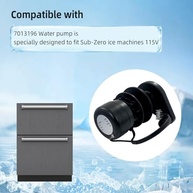 Bomba de Água 7013196 para Máquina de Gelo Sub-Zero 115V - Eficiência e Durabilidade - imagem 4