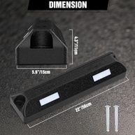 Nilight: Par de Batentes de Borracha para Garagem - Estacionamento Seguro e Preciso (55cm) - imagem 5
