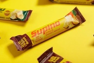 Banana Brasil Barra De Frutas Supino Zero Banana E Abacaxi Com Cobertura Chocolate Branco Com 20 Unidades De 24 G - imagem 3
