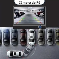 Câmera Automotiva Full HD com Câmera de Ré e Tela LCD 4" | Visão Noturna Premium - imagem 5