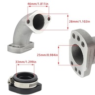 Kit Tubo de Admissão PowerMotor para Carburador VM22 26mm - Melhore Sua Pit Bike! - imagem 3