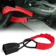 Trava Antifurto para Volante de Carro - Segurança Máxima com Design Vermelho Vibrante - imagem 1