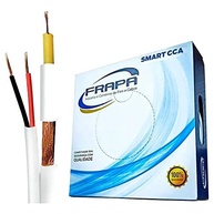 Cabo Coaxial CFTV Frapa Flex 4mm Bipolar 80% Malha - 100 Metros de Conexão Segura - imagem 3