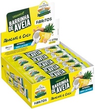 Biosoft Barrinha De Aveia - Abacaxi E Coco 25g. Display com 15 unidades - imagem 1