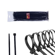 Abraçadeira de Nylon Force Line 4.8mm x 400mm Preta - Pacote com 100 Unidades - imagem 2