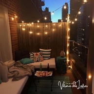 Varal de Luzes 10m Externo com Lâmpadas Amarelo Transparente - Iluminação Decorativa Resistente à Chuva (110V) - imagem 3