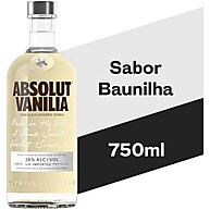 Absolut Vanilia: Vodka Suave com Toque de Baunilha 750ml - imagem 1