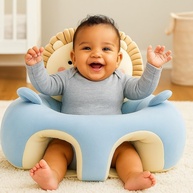 Assento Para Bebê Leãozinho 2.0 - Almofada de Apoio Confortável e Ergonômica - imagem 1