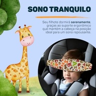 Cinto Faixa de Segurança para Cabeça de Bebê - Apoio Confortável e Seguro para Viagens e Passeios até 5 Anos - imagem 4