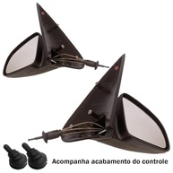 Par de Retrovisores Celta 2001-2006 com Controle: Visibilidade e Estilo Renovados - imagem 3