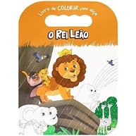 Livro de Colorir Rei Leão com Alça: Diversão e Criatividade para Pequenos Fãs - imagem 2