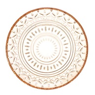 Conjunto de 6 Pratos de Cristal para Sobremesa Lys 20cm - Estilo Âmbar Wolff - imagem 5