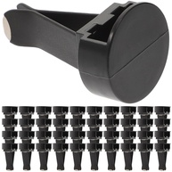 100 Clipes para Saída de Ar de Carro - Ventilação Automática DIY em Branco (Preto) - imagem 1
