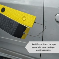 Protetor Magnético de Porta de Carro Anti-Risco e Anti-Furto (4 Peças) - Amarelo - imagem 4