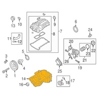 Cárter de Óleo de Alumínio para BMW N20/N26 2.0L - Peça de Reposição Premium - imagem 4