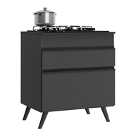 Balcão de Cozinha para Cooktop 70 cm com 1 Porta e 1 Gaveta - Design Moderno e Funcionalidade Premium - imagem 1