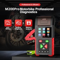 Scanner de Motos TopDiag M200 Pro: Diagnóstico Completo e Teste de Bateria para Honda e Outras - imagem 4