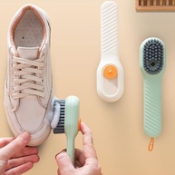 Escova com Dispenser de Detergente - Limpeza Profunda para Tênis e Calçados (Verde) - imagem 3
