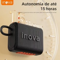 Caixa de Som Portátil INAVA Go-5 3ª Geração: Som Imersivo, 15h Bateria e IP67 à Prova d'Água - imagem 4