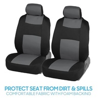 Conjunto Completo Capas de Assento BDK PolyPro Cinza e Preto - Proteção e Estilo para seu Carro - imagem 4