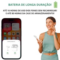 Fone de Ouvido Bluetooth 5.4 AGold Original: Conexão Perfeita, Som Imersivo e 16h de Bateria - imagem 5