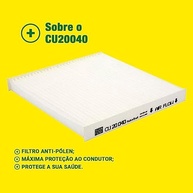 Filtro de Cabine MANN-FILTER CU20040: Ar Puro e Saúde para seu Renault Kwid - imagem 4