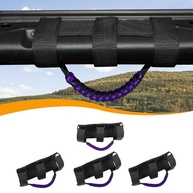 Manoplas de Barra de Rolagem Hoolcar Paracord: Conforto e Segurança para Jeep Wrangler YJ TJ JK JKU JLU e Gladiator JT - imagem 1