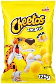 Salgadinho de Milho Bola Queijo Suiço Elma Chips Cheetos 125G - imagem 3