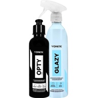 Glazy 500ml Vonixx: Limpador e Polidor de Vidros 4 em 1 para Brilho Impecável - imagem 1